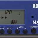 Korg MA-2 Digital Metronome for Orchestral Instruments w/ Large Display and 400 Hours Battery Life - Blue/Black