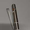 Cat Toys with Metal Case, 2 Pieces, Rechargeable, 7 Adjustable Patterns, Interactive Kitten Pet Dog Chase Toy for Cats Fun Playing Exercise (Silver)