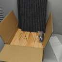 TNELTUEB 4 Pack Upgraded Dog Ramps for Stairs, Adjustable Stair ramp for Dogs,Portable Dog Stairs with Mat for Small Dogs and Cats, Non-Slip Pet Steps for Elderly or Injured Pets