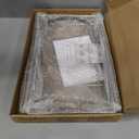 Insputer Pull Out Trash Can Under Cabinet, Requires 13" W X 18" D Cabinet, Under Sink Trash Can Kit, Slide Out Garbage for Kitchen(Not Included Can) (Silver)