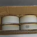 TheTerra Ceramic Dinnerware Sets for 4, 12 Pieces Porcelain Lightweight Plates and Bowls Sets, Scratch Resistant Dish Set, Oven & Microwave & Dishwasher Safe, Desert Sage