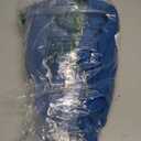 Blooming Jelly Women Plus Size Swim Dress Swimsuit One Piece Tummy Control Bathing Suits Modest Criss Cross Swim Suits (XX-Large Plus, Blue)