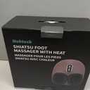 Nekteck Shiatsu Foot Massager Machine with Heat, 2026 Upgraded FSA Eligible Air Compression Deep Kneading Therapy Feet Massager, Improve Blood Circulation and Foot Wellness Massage Tools HSA Eligible (Brown (Regular))