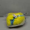 Mesh Shoe Washing Bag, Yellow Corduroy Protective Laundry Bag with Zipper, Machine Washable (Yellow + plain white zipper 2PC, 15.35 * 7.48in)