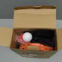 Table Tennis Set with Retractable Net, Portable Ping Pong Paddle Set with 2 Rackets, 8 Balls and Mesh Bag, Easy Setup Table Tennis Kit for Indoor Outdoor, Beginners, Home and Office