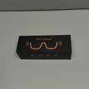 AI Smart Glasses with Camera and Audio, 8MP HD Camera Glasses for Men Women,1080P Video Recording Sunglasses,Real Time Translation,Voice Assistant, Open-Ear Audio for Travel, Meetings & Vlogging 123 (Black)