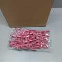 120 Pack Nursery Hangers With Clips Pink and Purple