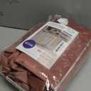 MIULEE Dusty Rose Pink Velvet Curtains Thermal Insulated Blackout Curtain Drapes for Bedroom Living Room Darkening 90 Inches Long Curtains Panels Rod Pocket Set Of 2