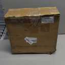 Gerrii 5 Pcs Vintage Glass Food Storage Containers 17/24/34 oz Glass Jar with Lid Airtight Candy Food Canisters for Kitchen Counter Pantry Coffee Beans(Clear,Begonia Round)