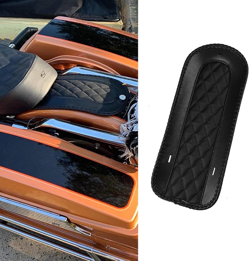 HDBUBALUS Rear Fender Bib Fit for Solo Seat Compatible with Harley Street Glide Electra Glide Road King Road Glide 2008-2023