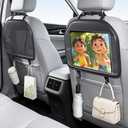 Tablet Holder for Car Headrest, Fits 7-11 Inch Tablets
Adjustable Seat Organizer, Touch Screen Pocket, Storage Hooks, Road Trip Essentials Kids