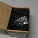 100Pcs Black Star Drive Wood Screws 2-7/8 inch - Rust Resistant Timber Deck Screws for Landscaping, Log & Timber Wood - Heavy-Duty Outdoor Fasteners (#14 x 2-7/8" Black)