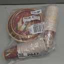 Purhapfre 50Pcs Christmas Paper Plates Christmas Tree Oval Plates Heavy Duty Holiday Large Disposable Oval Party Plates Xmas Dinnerware Serving Tray for Xmas Holiday Party,10 x 12 Inch