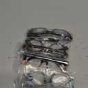 CCVOO +2.5 Oprah Style Reading Glasses for Women, Eyeglasses, Blue Light Readers for Women, Computer Eye Glasses, Cheaters (Black+black and Pink + Black Leopard + Grey)