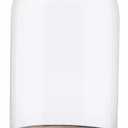 MyGift The Bell Jar Glass Cloche with Rustic Wood Base, 10 Inch Tall Clear Decorative Glass Dome Display for Plants, Curios, Keepsakes, Heirlooms