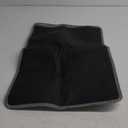 Cat Litter Mat - 23.2" x 14.6" Small Litter Box Mat with Double Layers, Urine-Proof and Non-Slip Litter Trapping Mat, Easy to Clean Kitty Litter Mats for Floor, Scatter Control, Black