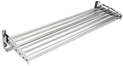 Kitchen Bathroom Shelf,Kitchen Racks Shelf Seasoning Utensils Rack Spice Rack, Hanging Knife Tool Rack Cutlery Basket Spoon Chopstick Holder Wall Mounted Towel Bar,Length 60cm,29cm Wide (Black)