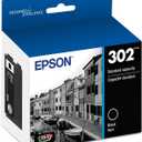 EPSON 302 Claria Premium Ink Standard Capacity (T302020-S) Works with Expression Premium XP-6000, XP-6100 (Black)