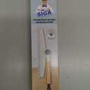 MR.SIGA All Purpose Silicone Squeegee for Shower Door, Mirror, Glass, Streak Free Shower Squeegee, Pivoting Bamboo Handle, Includes 1 Suction Hook, 10 inch Wide, 1 Pack (White)