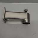 All Metal Construction (Inside and Out) Bath Tub Faucet Replacement, KES 5-3/8 Inch Bathtub Spout with Diverter, Shower Slip-on Tub Faucet Fits 1/2 Inch Copper Pipe, Brushed Nickel, PTSN300-BN