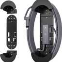 EDUP 2 in 1 Starlink Ethernet Cable Caddy & Starlink Ethernet Adapter Holder, Starlink Mounting Kit ABS Stability Starlink Cable Management for 150Ft Star Link Ethernet Cable and Ethernet Adapter