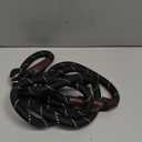 Fida Durable Slip Lead Dog Leash, 6 FT x 1/2" Heavy Duty Dog Loop Leashes, Comfortable Strong Rope Slip Leash for Large Medium Dogs, No Pull Pet Training Lead with Highly Reflective(1/2", Black)
