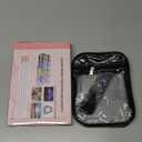 Clear Bag Stadium Approved Clear Purse for Women Clear Crossbody Bag for Stadium Events Concerts Festivals (Medium, Black)