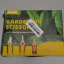 3 Pack Garden Pruning Shears, Stainless Steel Shears, Gardening Shears, Scissors, Garden Clippers, Pruning Snips, Pruning Shears for Gardening Tools