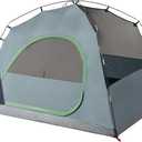 Coleman Skydome Tent with 5 Minute Setup, 4 Person Weatherproof Tent with Rainfly & Carry Bag, 20% More Headroom Than Traditional Canopies