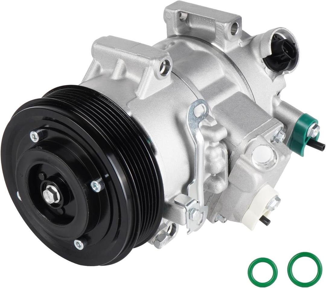 AC Compressor with A/C Clutch Compatible with Toyota Corolla & Matrix 1.8L 2009 2010, Compatible with Scion xD 1.8L 2008 2009 2010 2011 2012 2013 2014, CO 11210C