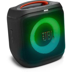 JBL PartyBox Encore Essential 2 - Portable Battery-Powered Party Speaker with AI Sound Boost, Up to 15 Hours of Play time, IPX4 Splash Proof, and Multi-Speaker Connection by Auracast (Black)