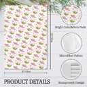 Giosve Western Kitchen Towels, Cactus Decor Hand Towels for Bathroom, Preppy Pink Cowgirl Hats Decorative Dish Tea Towels for Kitchen, Western Bathroom Decor, 16x24 Inch