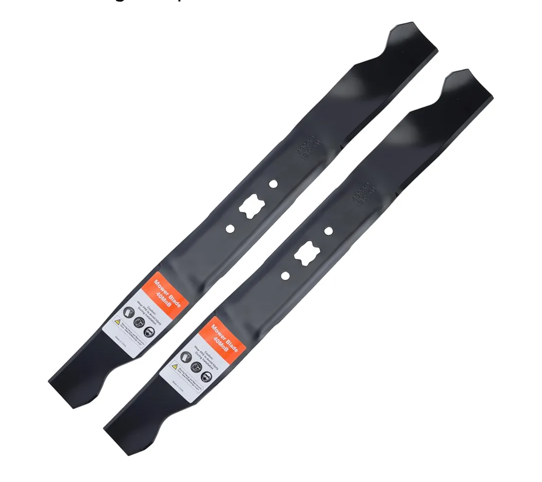 21 inch Mower Mulching Blades for Troy Bilt TB110 TB230 TB240 TB130 TB210 TB320 TB220 TB280ES 942-0741A 742-0741 742-0741A 942-0741 Cub Cade MTD 21" Deck Mower Blade