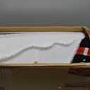 4 Feet Christmas Penguin Ice Skating Decor with Snowy Slide