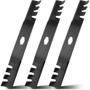 ZT1 54 Blades for Cub Cadet Troy Bilt 742P05286-X Ultima ZT1 ZT2 ZTS2 Enduro XT1 XT2 54 inch Cutting Deck Lawn Mower Replace 742P05086X 742-05086-X 742-05530-X Mower Blade (High Lift)