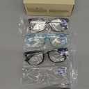 CCVOO Reading Glasses for Women/Men, Eyeglasses, Blue Light Readers for Women/Men, Computer Eye Glasses, Cheaters (*C1 Mix)
