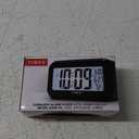 Timex Alarm Clock with Temperature Sensor and Large Display, Battery Operated for Bedroom Runs on 3 AAA Batteries (T108BC) (T108)