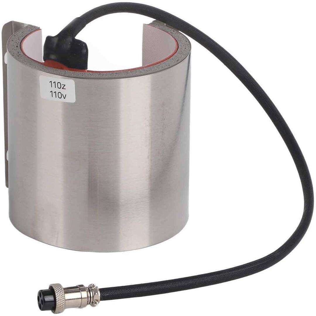 Mug Press Baking Cup Machine Heat Transfer Printing 110V Accessories Baking Coaster Copy Coaster Heat Press Machines (11oz)