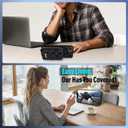 Designer Crossbody Phone Case for iPhone 16ePU Leather Zipper Wallet Case with Card Holder Kickstand Folio Case Adjustable Removable Lanyard Strap for iPhone 16e 6.1inch Black