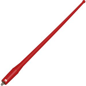 ONE250 13" Inches Flexible Rubber Antenna, Compatible with Toyota Tundra (1999-2023), Toyota Tacoma (1995-2016), FJ Cruiser (2007-2015), Highlander - Designed for Optimized FM/AM Reception (Red)