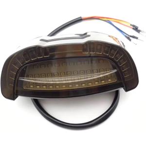 Compatible With Honda CB650R CB300R CBR650R Motorcycle Rear LED Brake Lamp Turn Signals Integrated Tail Light