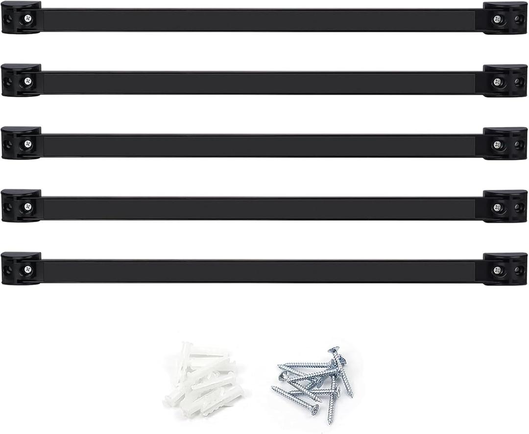 DGSL Magnetic Tool Holder Strip 5 Pack, 18 In Heavy Duty Tool Organizer Magnetic Strip, Tool Magnet Bar For Garage Tool Organization