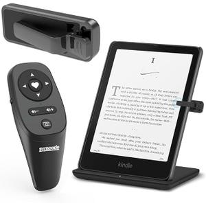 Remote Control Page Turner 2 Pack for Kindle/TikTok,Symcode Kindle Paperwhite Oasis Kobo eReaders,Bluetooth Page Turner for iPad iPhone, Scroller Remote for TIK Tok Video Taking Remote with Wrist Strap