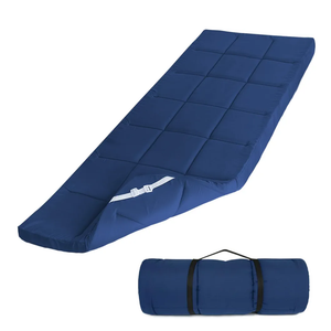 SPRINGSPIRIT Cot Mattress Topper (Improved Thickness), Foam Quilted Pads for Camping, Soft Comfortable Sleeping Cot Mattress Pad Only, Camping Pad 75"x30" for Camp Cot/Rv Bunk/Narrow Twin Beds