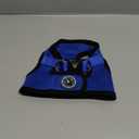 EcoBark Step in Dog Harness - Reflective Soft Luxurious Mesh Dog Harnesses for XXS, XS, Small, and Medium Dogs - Eco-Friendly Comfort Secure Halter No Pull Adjustable Pet Vest (Royal Blue, Small) (Small- 7 to 10 lbs - Chest Up to 14 in (Pack of 1)