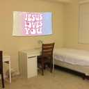 Jesus Loves You Funny Flag for Room 3x5 Ft College Dorm Decor Teen Guys Girls Bedroom Living Room Dorm Home Indoor Wall Decorations