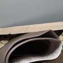 GENIMO Kitchen Mats for Floor 2PCs, Washable Anti Fatigue Mat for Cushioned, 17.3"x47"+17.3"x30", Waterproof Kitchen Rugs, Non Slip Comfort Standing Mat Rug for Home, Sink, Laundry, Chocolate