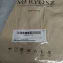 MERYOSZ Tummy Control Shapewear Shorts Zipper Butt Lifting Panties Underwear Shapewear for Women Faja Body Shaper Beige