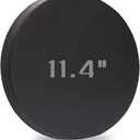 Black Cardstock 11.4 Inches - 250 GSM Paper Circle, Perfect for Crafts, Scrapbooking, Disposable Placemats, Making Signs & DIY