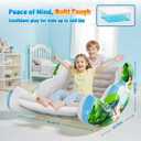 Sensory Chair for Kids, Inflatable Rocking Chair for Kids with Autism & ADHD, Air Cloud Rocker for Toddler as 3 4 5 6 7 8 Year Old Boy Girl Gifts, Autism Sensory Products Training Body Coordination